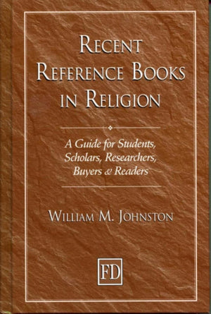 Recent Reference Books in Religion
