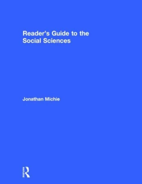 Book cover of: Reader's Guide to the Social Sciences