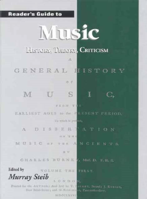 Book cover of: Reader's Guide to Music. By: Murray Steib