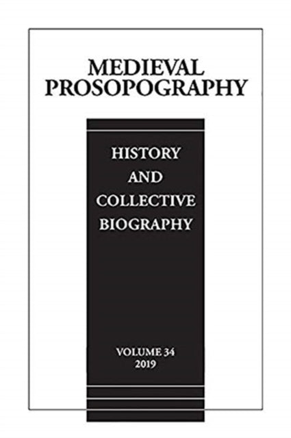 Book cover of: Medieval Prosopography. By: Medieval Institute Publications