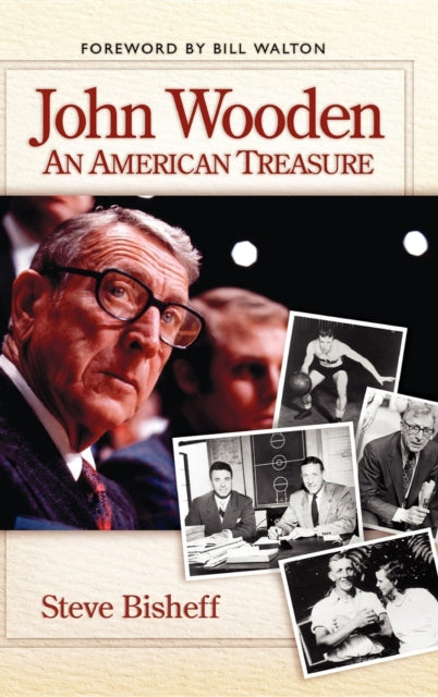Book cover of: John Wooden. By: Steve Bisheff