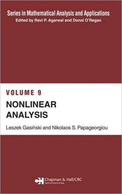 Book cover of: Nonlinear Analysis. By: Leszek Gasinski