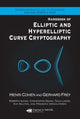 Book cover of: Handbook of Elliptic and Hyperelliptic Curve Cryptography