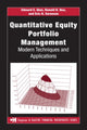 Book cover of: Quantitative Equity Portfolio Management. By: Edward E. Qian