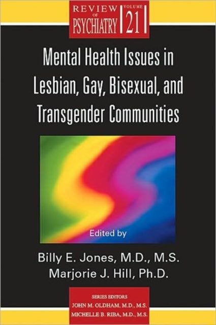 Book cover of: Mental Health Issues in Lesbian, Gay, Bisexual, and Transgender Communities