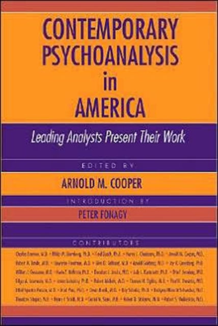 Contemporary Psychoanalysis in America