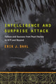 Book cover of: Intelligence and Surprise Attack. By: Erik J. Dahl