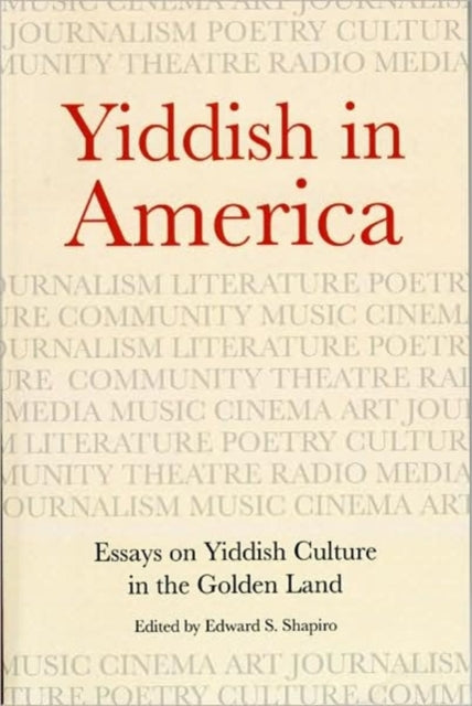 Book cover of: Yiddish in America. By: Edward S. Shapiro