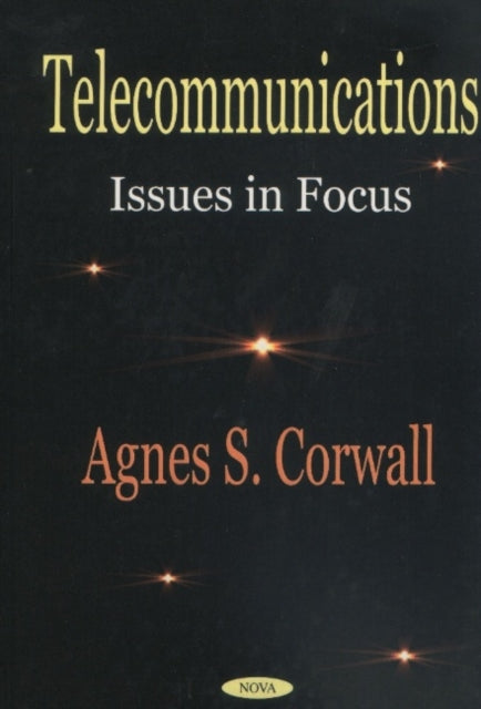 Book cover of: Telecommunications. By: Agnes S. Corwall