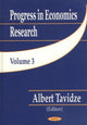 Book cover of: Progress in Economics Research, Volume 3. By: Albert Tavidze
