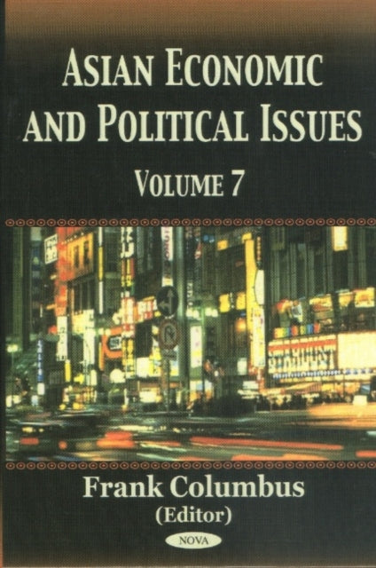 Book cover of: Asian Economic & Political Issues. By: Frank Columbus