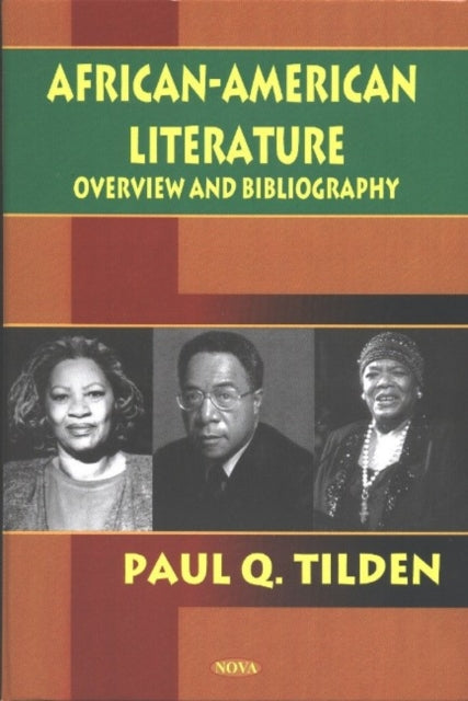 Book cover of: African-American Literature. By: Paul Q. Tilden