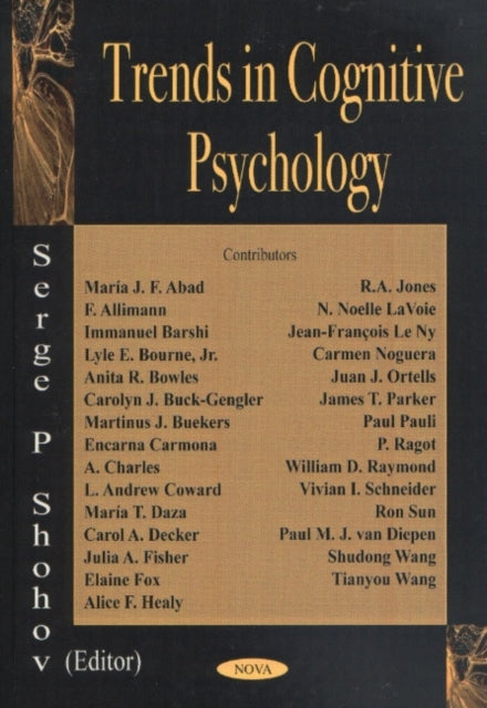 Book cover of: Trends in Cognitive Psychology
