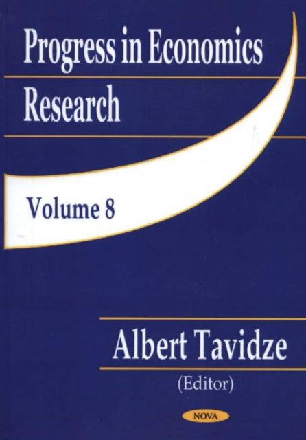 Book cover of: Progress in Economics Research, Volume 8. By: Albert Tavidze