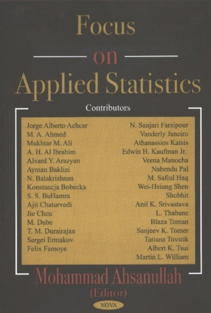 Book cover of: Focus on Applied Statistics
