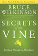 Book cover of: Secrets of the Vine (Anniversary Edition). By: Bruce Wilkinson