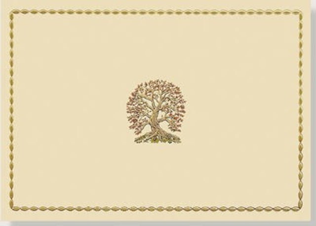 Book cover of: Note Card Tree of Life. By: Peter Pauper Press