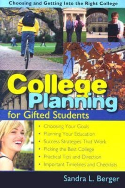 Book cover of: College Planning for Gifted Students. By: Sandra L. Berger