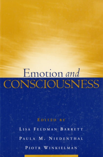 Book cover of: Emotion and Consciousness