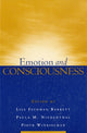 Book cover of: Emotion and Consciousness