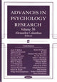 Book cover of: Advances in Psychology Research. By: Alexandra Columbus