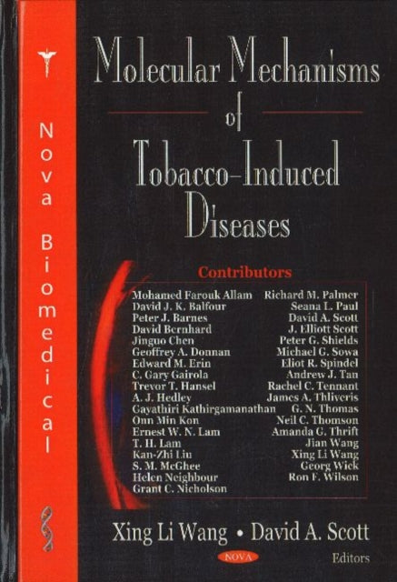Book cover of: Molecular Mechanisms of Tobacco-Induced Diseases