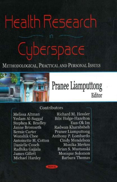 Book cover of: Health Research in Cyberspace
