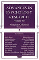 Book cover of: Advances in Psychology Research. By: Alexandra Columbus