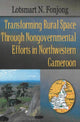Book cover of: Transforming Rural Space Through Nongovernmental Efforts in Northwestern Cameroon. By: Lotsmart N. Fonjong