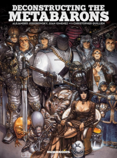 Book cover of: Deconstructing the Metabarons. By: Christophe Quillien