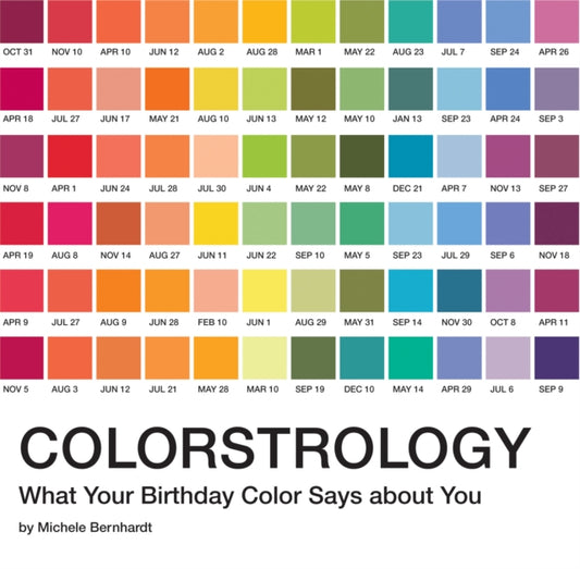 Book cover of: Colorstrology. By: Michele Bernhardt