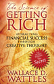 Book cover of: Science of Getting Rich. By: Wallace D. Wattles
