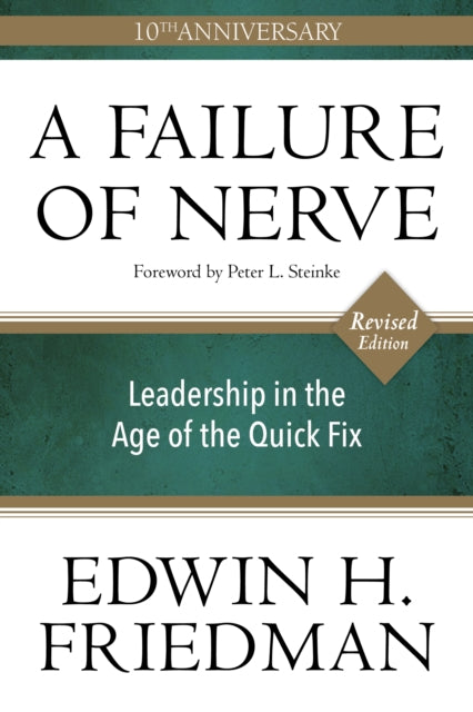 Book cover of: Failure of Nerve, Revised Edition. By: Edwin H. Friedman