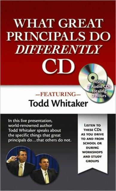 Book cover of: What Great Principals Do Differently Audio CD