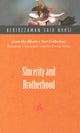Book cover of: Sincerity & Brotherhood. By: Bediüzzaman Said Nursi