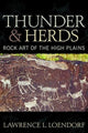 Book cover of: Thunder and Herds. By: Lawrence L. Loendorf