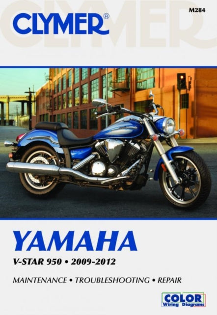 Book cover of: Yamaha V-Star 950 Motorcycle (2009-2012) Service Repair Manual. By: Penton Staff