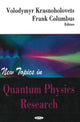 Book cover of: New Topics in Quantum Physics Research