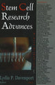 Book cover of: Stem Cell Research Advances. By: Lydia P. Davenport