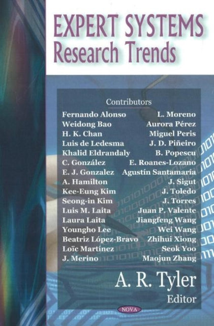 Book cover of: Expert Systems Research Trends. By: A. R. Tyler