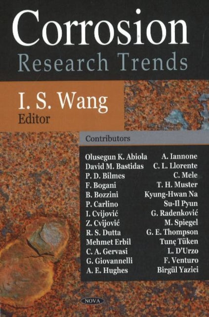 Book cover of: Corrosion Research Trends. By: I. S Wang