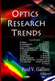 Book cover of: Optics Research Trends. By: Paul V. Gallico