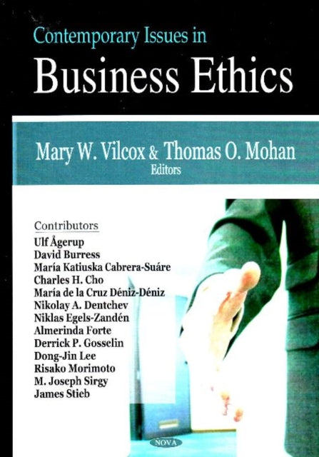 Book cover of: Contemporary Issues in Business Ethics. By: Mary W. Vilcox