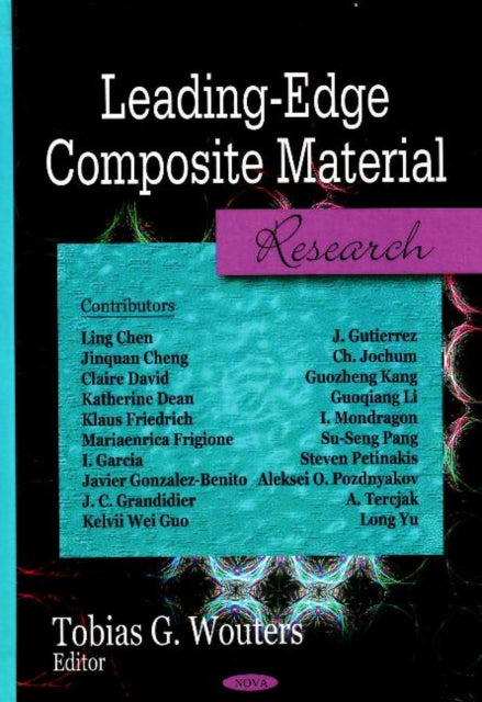 Book cover of: Leading-Edge Composite Material Research