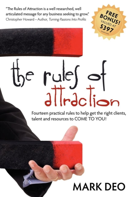 Book cover of: Rules of Attraction. By: Mark Deo