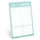 Book cover of: Knock Knock Things to Do Around the House Pad. By: Knock Knock