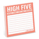 Book cover of: Knock Knock High Five Sticky Notes. By: Knock Knock