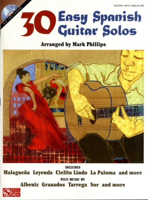 Book cover of: 30 Easy Spanish Guitar Solos