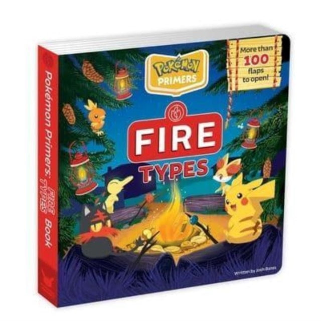 Book cover of: Pokemon Primers: Fire Types Book. By: Josh Bates