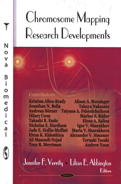 Book cover of: Chromosome Mapping Research Developments